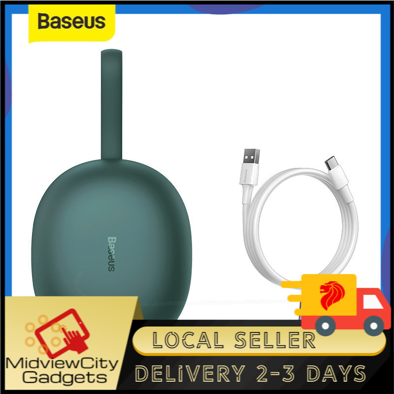 [SG] Baseus W05 TWS Bluetooth Headphones Wireless 5.0 Earphones HD Stereo Earbuds Support Qi Wireless Charging For iPhone 12 Samsung Huawei Xiaomi Oppo