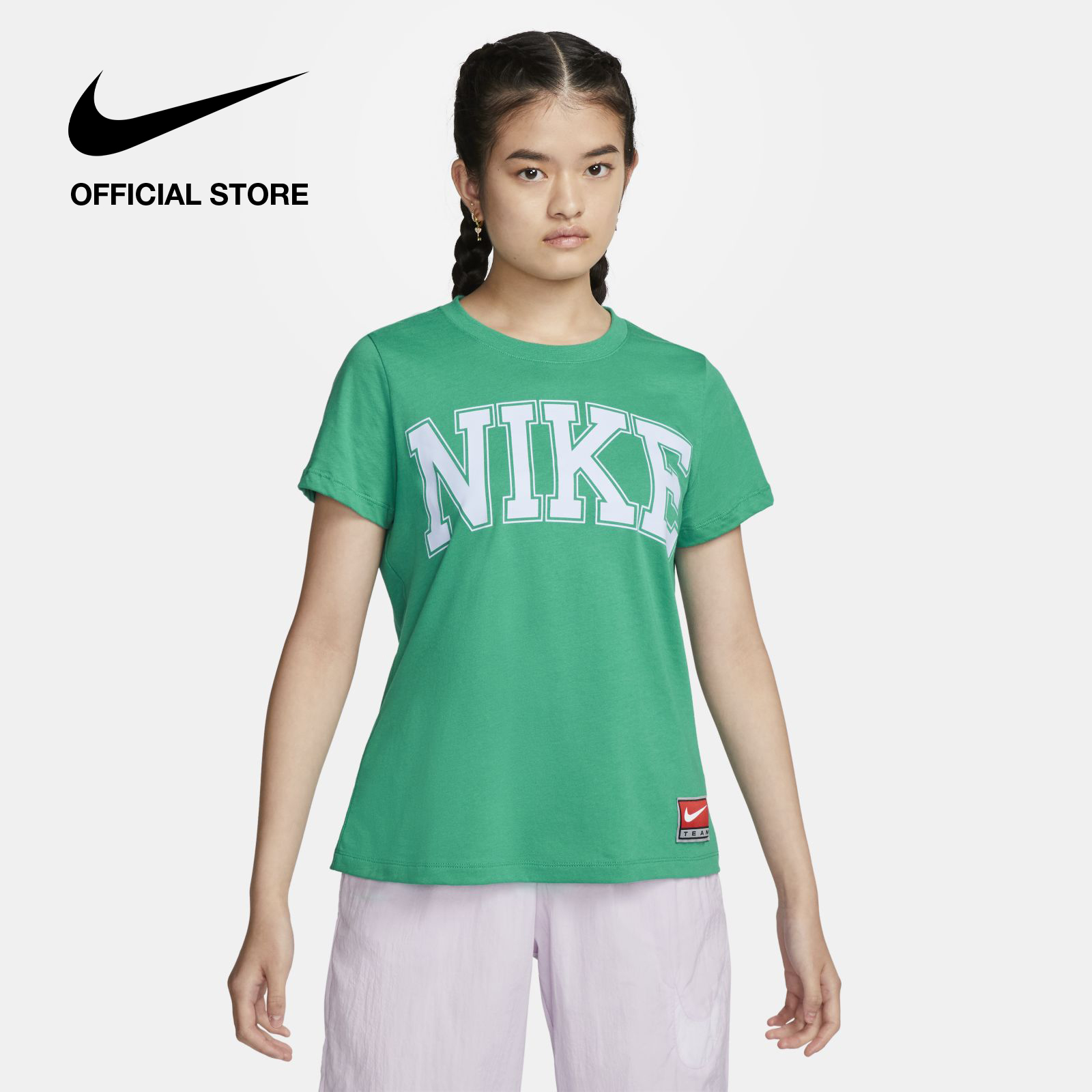 Nike Women's Sportswear Team T-Shirt - Neptune Green