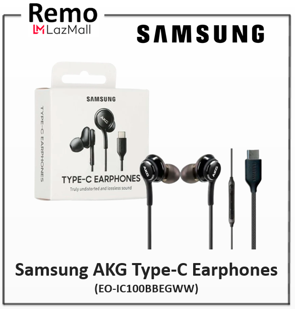 Samsung AKG Type-C Earphones (EO-IC100BBEGWW) *Authentic with Original Packing*