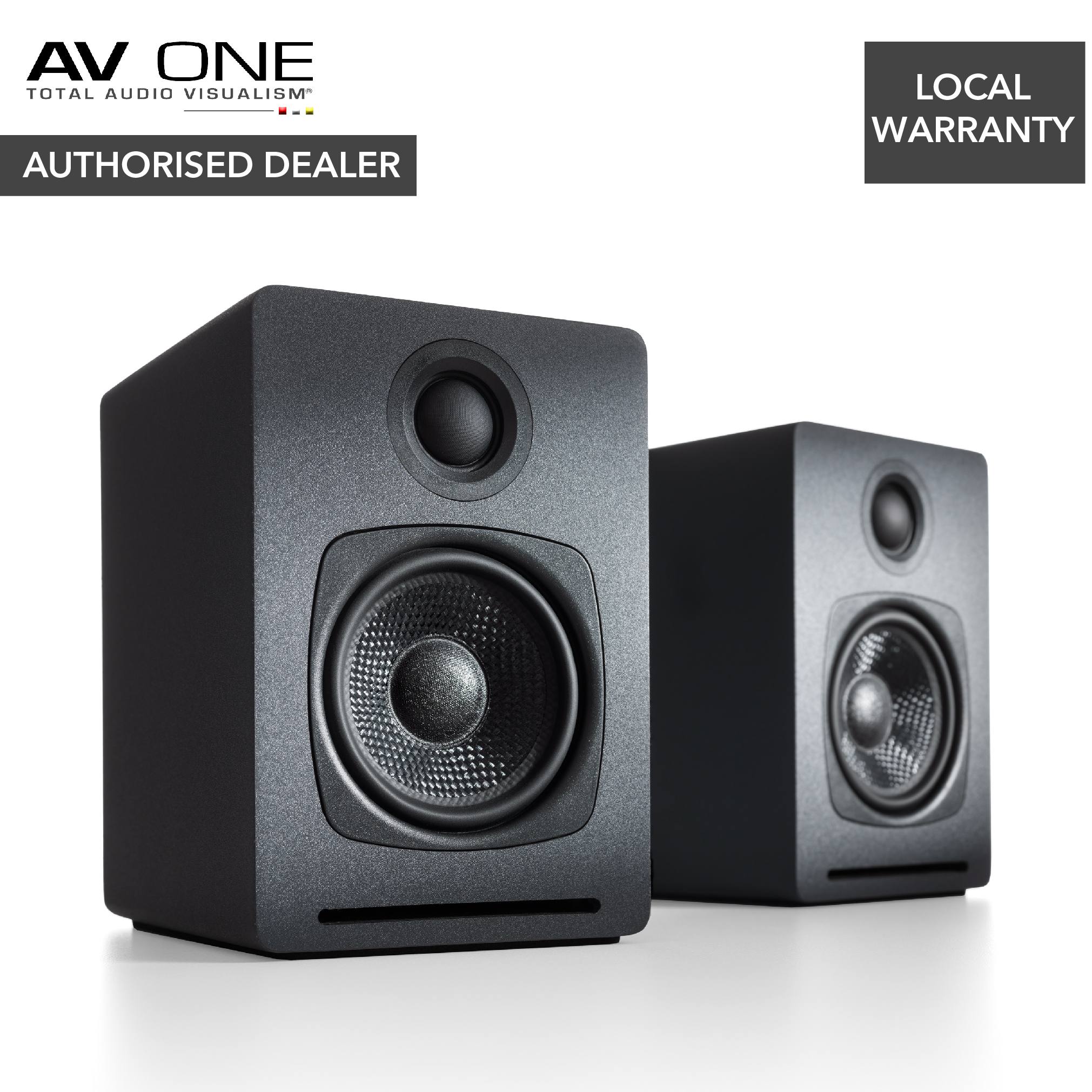 Audioengine A1 Home Music System w/ Bluetooth aptX Wireless Speakers - AV One Authorized Dealer/Official Product/Warranty